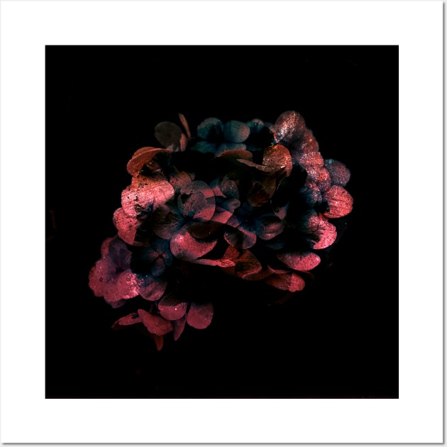 Dark floral #4 Wall Art by LaVolpeDesign